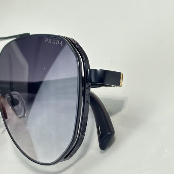 Prada Black Aviator Sunglasses main image 5